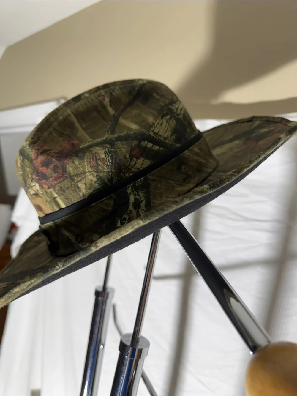 Mossy Oak Camouflage Safari Hat in Olive and Brown